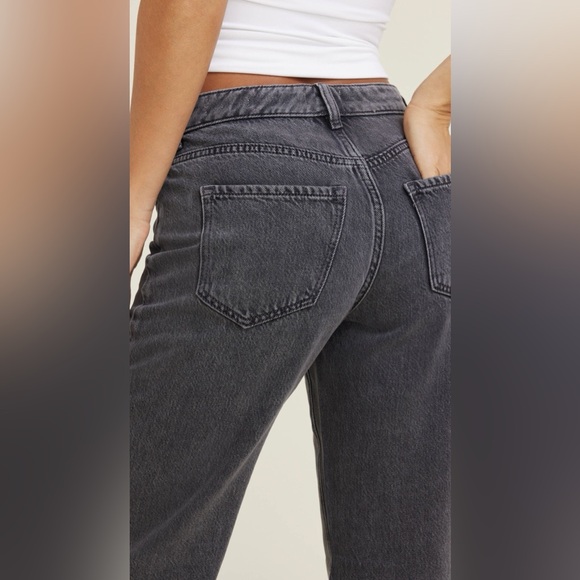 NWT Dynamite Mika Rise Relaxed Tencel Jeans High-Waist, Mid Rise, Flare size 27 - Picture 6 of 8